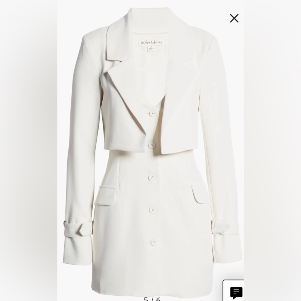 For love and lemons Alysa mini blazer dress XS REVOLVE